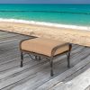 Grand Bonaire Weave Outdoor Ottoman