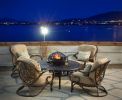 Grand Bonaire Weave Outdoor Fire Pit Table With Accessories (KIT)