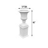 Graystone Vase on Pedestal (KIT)