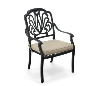 Elisabeth Aluminum Outdoor Dining Chair Plus