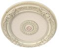 Cream French Petite Round Ceiling Medallion 24 Inch Diameter