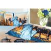 King Size Duvet Cover Sheets Set, Statue of Liberty