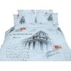 King Size Duvet Cover Sheets Set, London