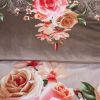 Duvet Cover Set, Queen size Floral Bedding, Dolce Mela - Rose Medley DM708Q