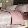 Queen Size Duvet Cover Set, 6 Piece Luxury Jacquard Bedding, Dolce Mela Hollywood DM714Q