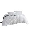 DM807K | King Size 6 piece Duvet Cover Set Ruffled Bedding 100% Cotton