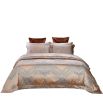 Duvet Cover Set - 6 Piece Set Jacquard King Size Bedding by Dolce Mela