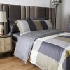 King size 6 Piece 100% Cotton Duvet Cover Set, Pompeii - Dolce Mela Bedding