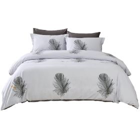 Duvet Cover Set, King size 6 Piece Cotton Bedding, Lecce - Dolce Mela