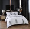 Duvet Cover Set, King size 6 Piece Cotton Bedding, Lecce - Dolce Mela