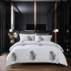 Duvet Cover Set, King size 6 Piece Cotton Bedding, Lecce - Dolce Mela