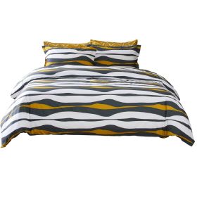 Duvet Cover Set, King size 6 Piece Cotton Bedding, Moco - Dolce Mela