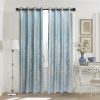 Curtains Damask Jacquard Grommet Semi-Blackout, Tall 60x100, Toulon by Dolce-Mela