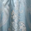 Curtains Damask Jacquard Grommet Semi-Blackout, Tall 60x100, Toulon by Dolce-Mela