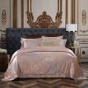 DM801Q | Queen Size Duvet Cover Set Jacquard Top & 100% Cotton Inside