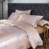 DM801Q | Queen Size Duvet Cover Set Jacquard Top & 100% Cotton Inside