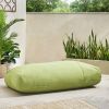 Oceanus Outdoor Water Resistant Fabric Lounger Bean Bag, Green