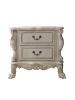 ACME Dresden II NIGHTSTAND PU & White Finish BD01675