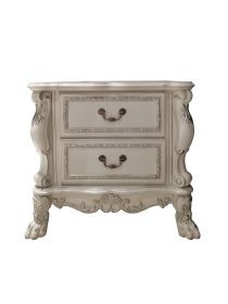 ACME Dresden II NIGHTSTAND PU & White Finish BD01675