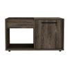 Tualatin 2-Shelf Coffee Table Dark Walnut