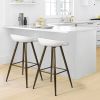 Bak Bar & Counter Stool (Set of 2) - White & Gold