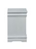 ACME Louis Philippe Nightstand in Platinum 26733