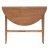 Hannah Round 42" Double Drop Leaf Gate leg Table