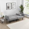 Folding Ottoman Sofa Bed with stereo Gray