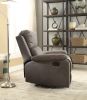 ACME Bina Recliner (Motion) in Charcoal Polished Microfiber 59525