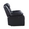 ACME Eilbra Power Recliner, Black PU 56910