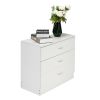 Wood Simple 3-Drawer Dresser White