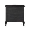 ACME Chelmsford Nightstand, Black Antique Finish BD02297