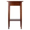 Regalia Accent Table with drawer; shelf