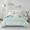 Lorna Metallic Comforter Set with Bed Sheets