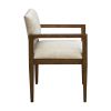 Benson Upholstered Dining Chairs with Arms (Set of 2)