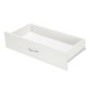 MDF Wood Simple 4-Drawer Dresser White