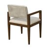 Benson Upholstered Dining Chairs with Arms (Set of 2)