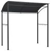 BBQ Gazebo 84.6"x59.1"x86.6" Anthracite Steel