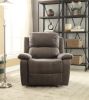 ACME Bina Recliner (Motion) in Charcoal Polished Microfiber 59525