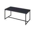 GT 3 Piece Black Carbon Fiber Wrap Coffee Table and End Table Set