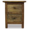 Nightstand Solid Reclaimed Wood 15.7"x11.8"x20.1"