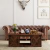 Bridgevine Home 48" Fully Assembled Aged Whiskey Coffee Table