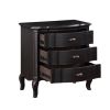 ACME Chelmsford Nightstand, Black Antique Finish BD02297