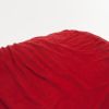 Rosella Modern Microfiber 8 Foot Bean Bag, Red