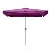 2Mx3M Aluminum Patio Umbrella Fuchsia