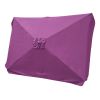 2Mx3M Aluminum Patio Umbrella Fuchsia