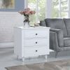 U_STYLE 3-Drawer Nightstand Storage Wood Cabinet (As Same As WF286783AAK)