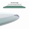 40" Inch Round Tempered Glass Table Top Clear Glass 1/2" Inch Thick Beveled Polished Edge