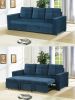 Navy Couch - Convertible Sofa F6531