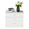 Wood Simple 3-Drawer Dresser White